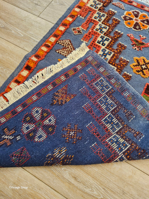 Tapis berbère - Kilim Akhnif de Taznakht 1.10m x 0.70m