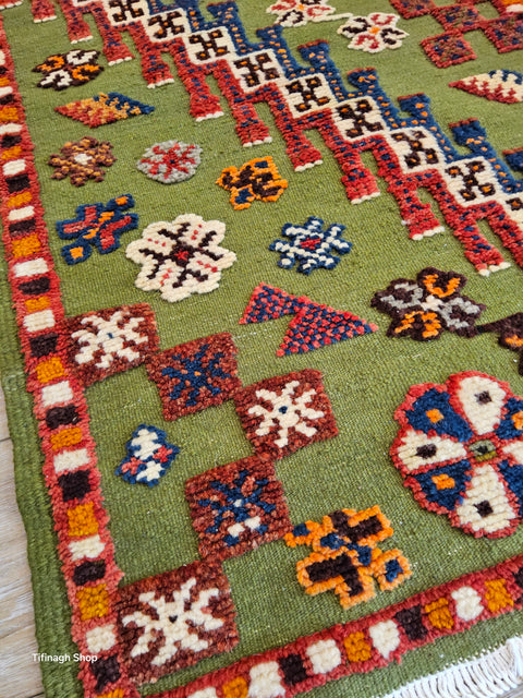 Tapis berbère - Kilim Akhnif de Taznakht 1.12m x 0.68m