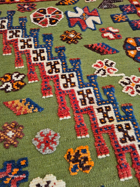 Tapis berbère - Kilim Akhnif de Taznakht 1.12m x 0.68m