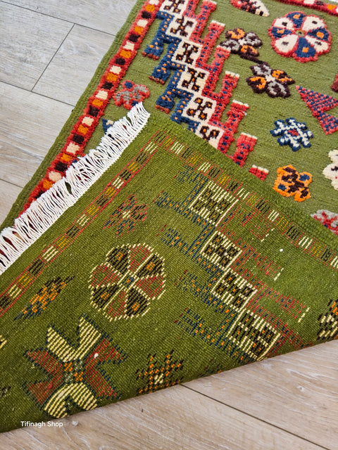 Tapis berbère - Kilim Akhnif de Taznakht 1.12m x 0.68m