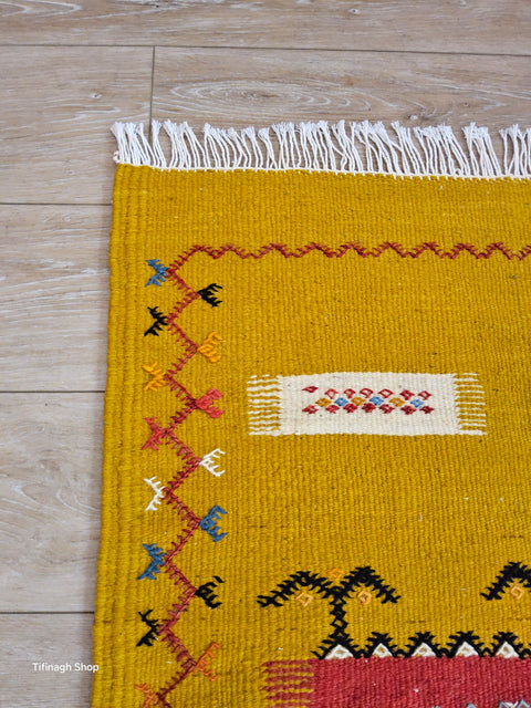 Tapis berbère - Kilim Akhnif de Taznakht 1.01m x 0.71m
