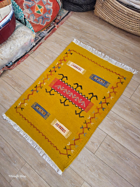 Tapis berbère - Kilim Akhnif de Taznakht 1.01m x 0.71m