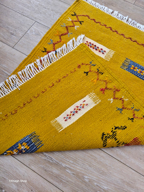 Tapis berbère - Kilim Akhnif de Taznakht 1.01m x 0.71m