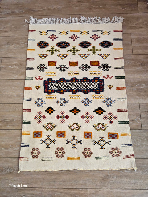 Tapis berbère - Kilim Akhnif de Taznakht 1.06m x 0.72m