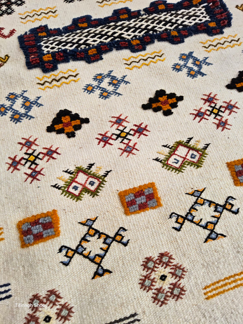 Tapis berbère - Kilim Akhnif de Taznakht 1.06m x 0.72m
