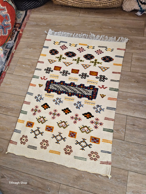 Tapis berbère - Kilim Akhnif de Taznakht 1.06m x 0.72m