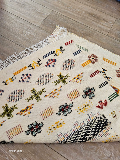 Tapis berbère - Kilim Akhnif de Taznakht 1.06m x 0.72m