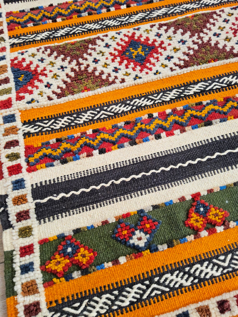 Tapis berbère - Kilim Glaoui de Taznakht 1.05m x 0.66m