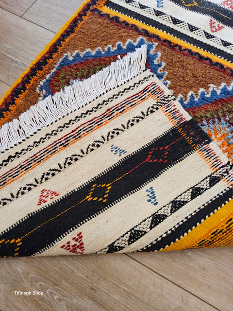 Berber-Teppich – Kilim aus Taznakht 1m x 0,65m