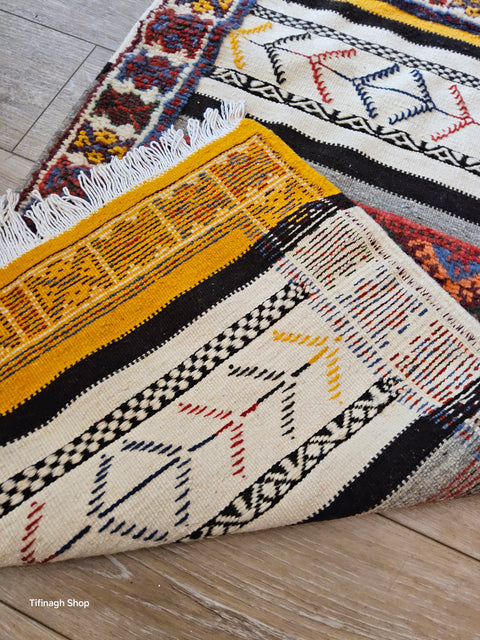 Berber-Teppich – Kilim aus Taznakht 1m x 0,65m