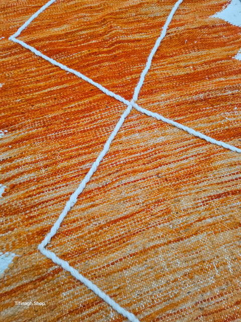 Tapis berbère - Kilim Zanafi 2.92 m x 0.90 m