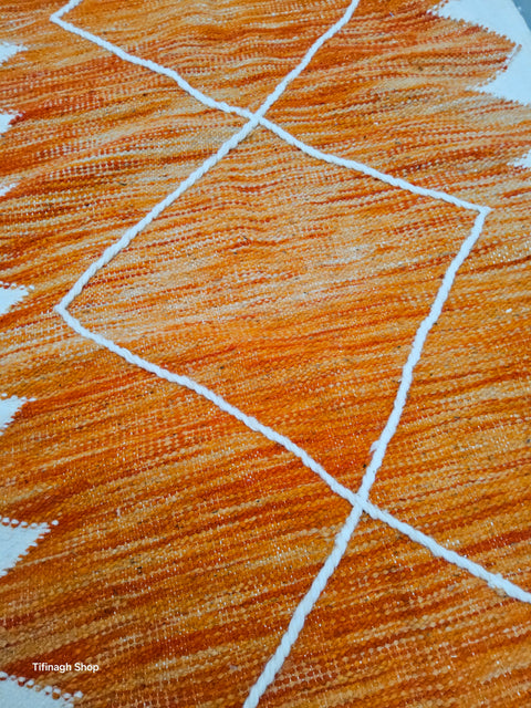 Tapis berbère - Kilim Zanafi 2.92 m x 0.90 m