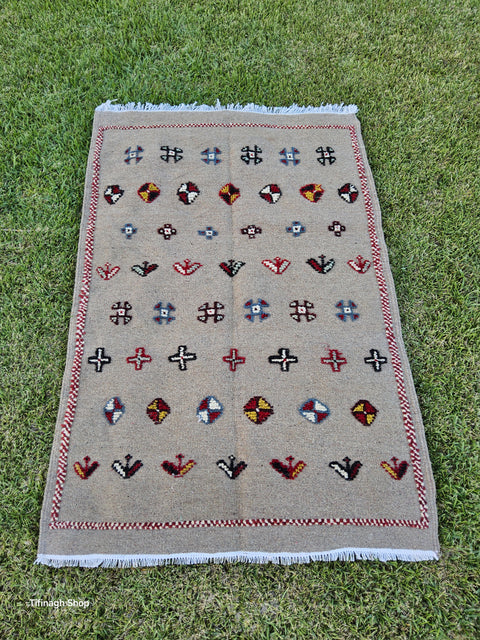 Tapis berbère - Kilim de Taznakht 1.51 m x 0.98 m
