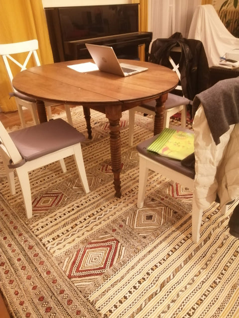 Tpis Kilim berbère mrocin vintge vec style cbine moderne, tpis Tpis Kilim berbère mrocin vintge vec style cbine moderne, tpis