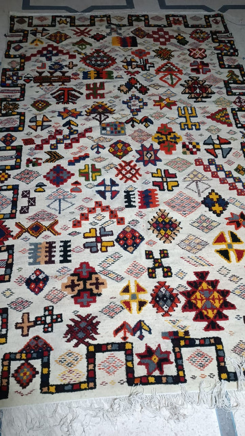 Tapis berbère - Kilim de Taznakht 3.12m x 1.97m