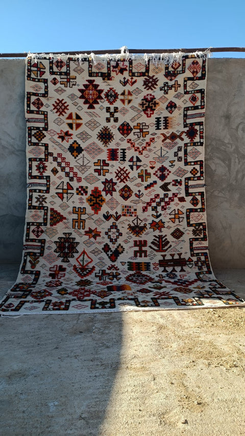 Tapis berbère - Kilim de Taznakht 3.12m x 1.97m