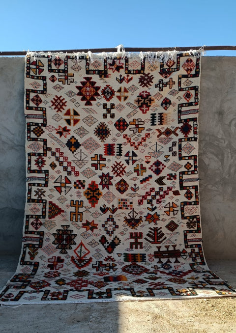 Tapis berbère - Kilim de Taznakht 3.12m x 1.97m