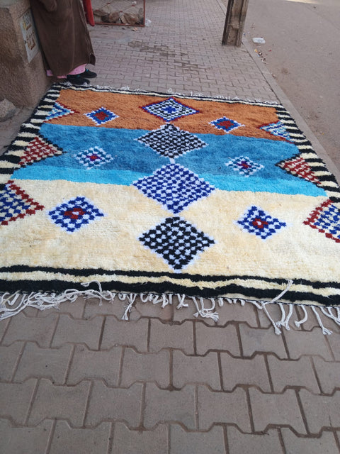 Berber Azilal Teppich 2,60m x 2,45m – Tifinagh Shop France