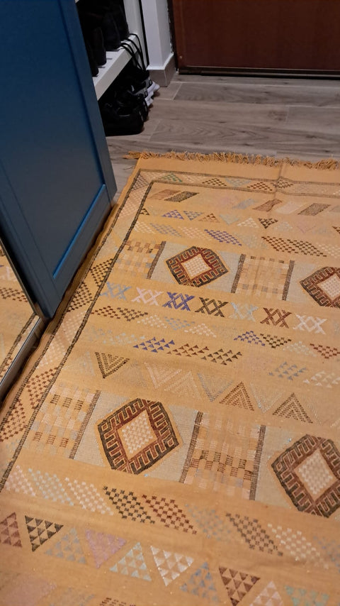 Tapis berbère - Kilim de Taznakht Sabra 1.48m x 0.96m