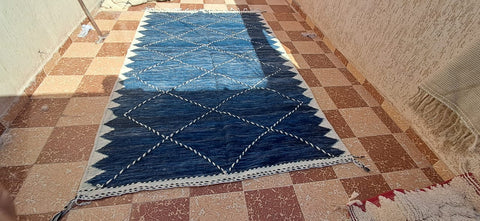 Tapis berbère - Kilim Zanafi 3.12m x 1.95m