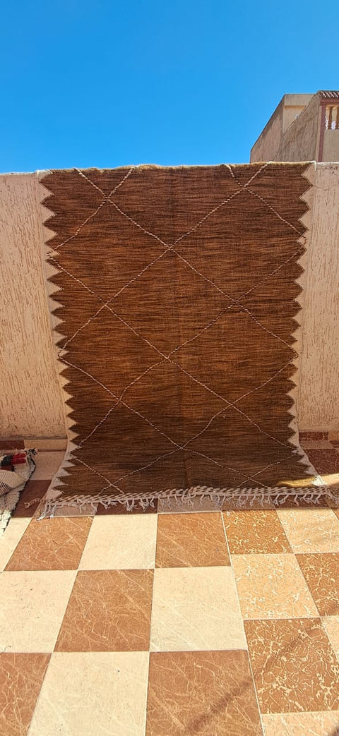 Tapis berbère - Kilim Zanafi 3.16 m x 2 m