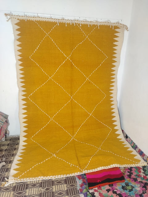 Tapis berbère - Kilim Zanafi 2.96m x 1.99m