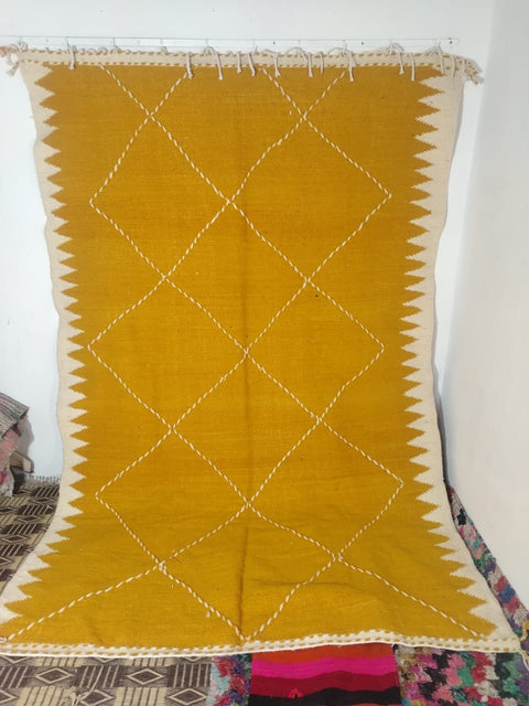 Tapis berbère - Kilim Zanafi 2.96m x 1.99m