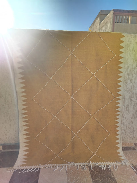 Tapis berbère - Kilim Zanafi 2.96m x 1.99m