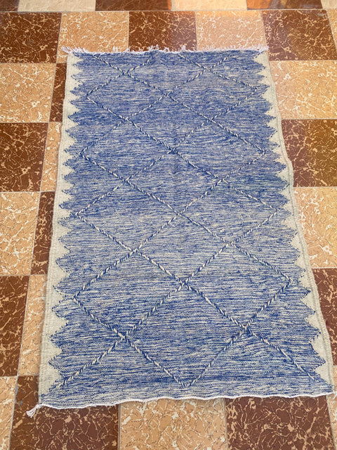 Tapis berbère - Kilim Zanafi 1.56 m x 1 m