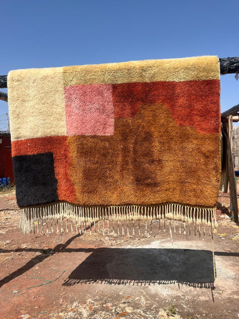 Tapis berbère - Beni M'rirt coloré