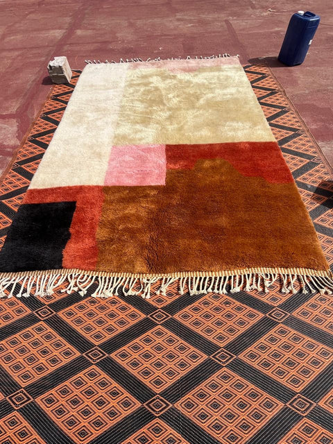 Tapis berbère - Beni M'rirt coloré