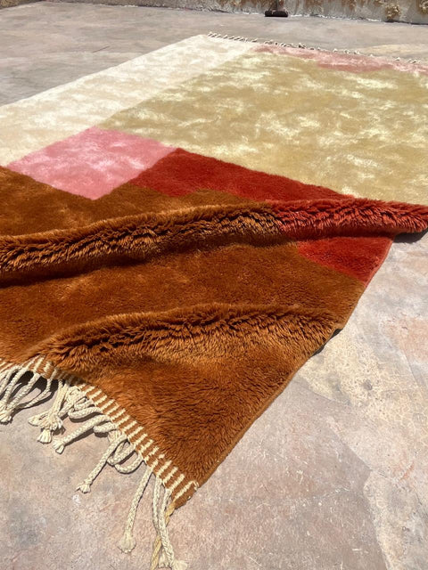 Tapis berbère - Beni M'rirt coloré