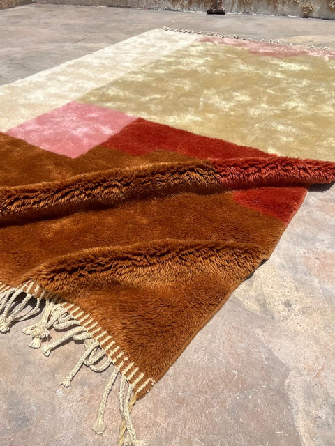 Tapis berbère - Beni M'rirt coloré