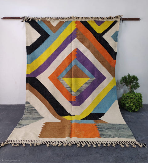 Tapis berbère - Kilim Zanafi