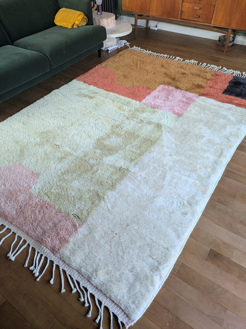 Tapis berbère - Beni M'rirt coloré