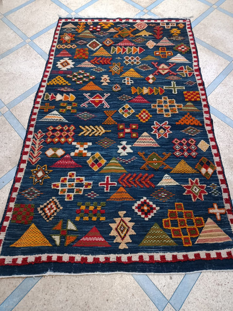 Tapis berbère - Kilim de Taznakht 2.66m x 1.55m