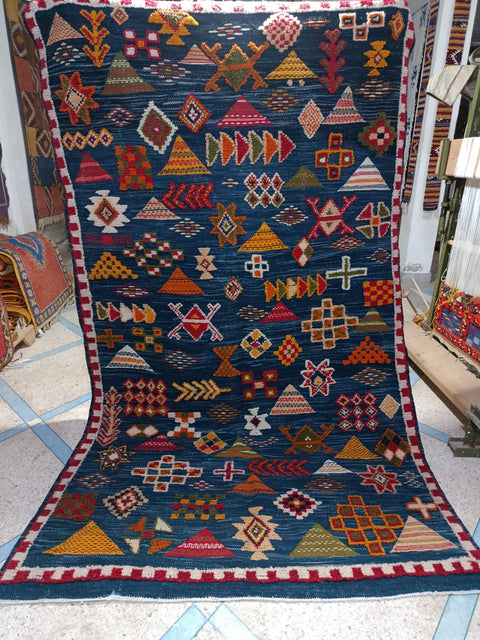 Tapis berbère - Kilim de Taznakht 2.66m x 1.55m