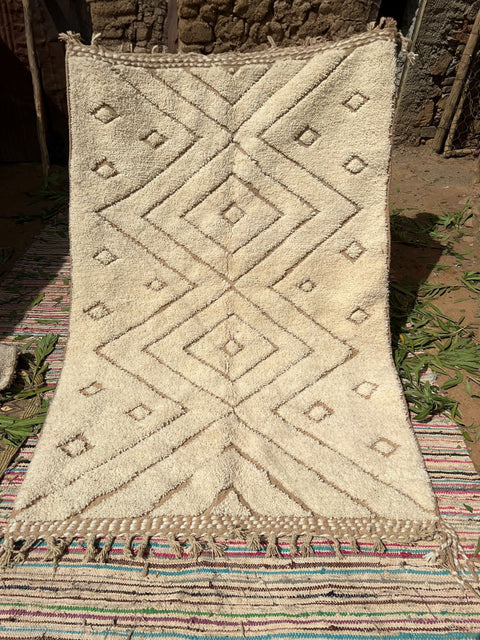 Tapis berbère Beni Ouarain