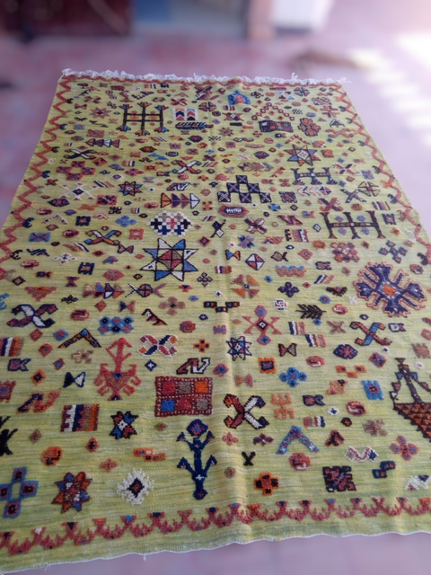 Tapis berbère - Kilim de Taznakht 3m x 2.07m