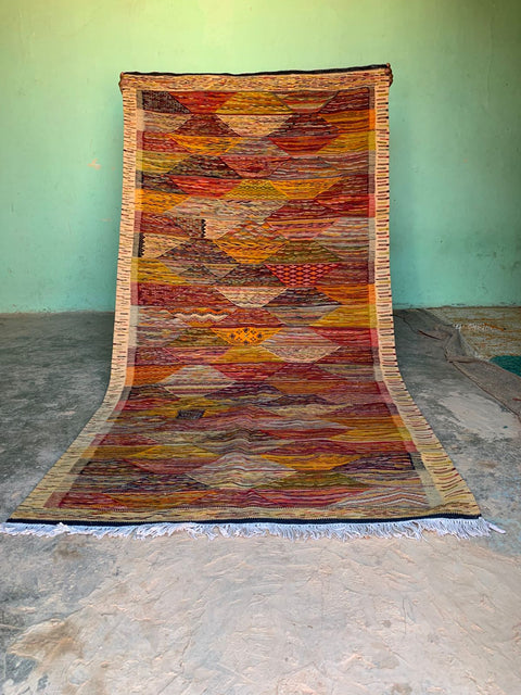 Tapis berbère - Kilim de Taznakht 2.06m x 1.04m