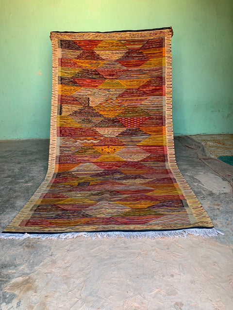 Tapis berbère - Kilim de Taznakht 2.06m x 1.04m