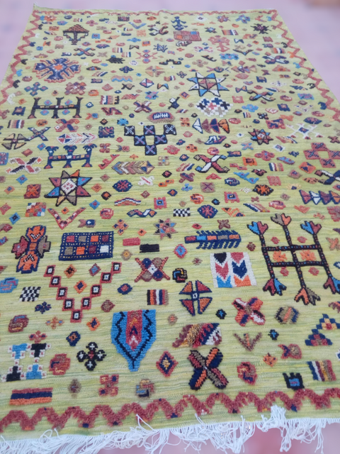 Tapis berbère - Kilim de Taznakht 3m x 2.07m