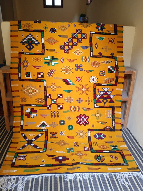 Tapis berbère - Kilim de Taznakht 2.66m x 1.61m