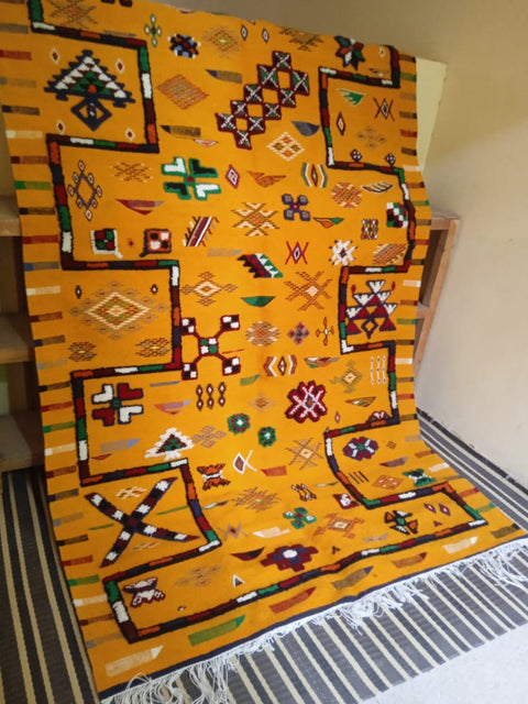 Tapis berbère - Kilim de Taznakht 2.66m x 1.61m