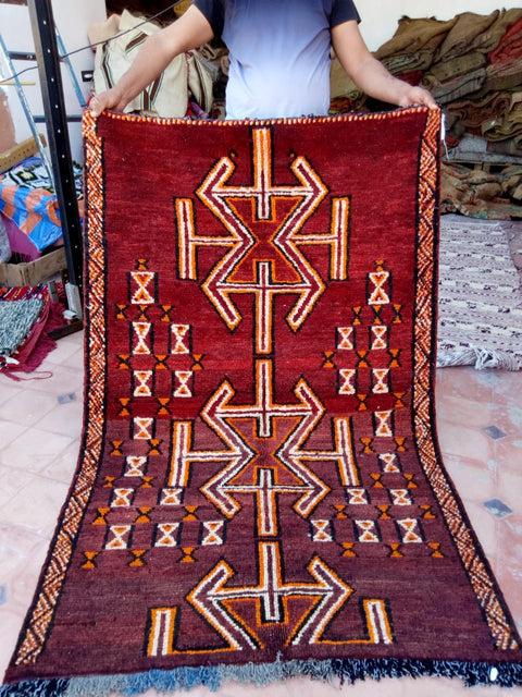 Tapis berbère - Boujaad 1.90m x 1.23m