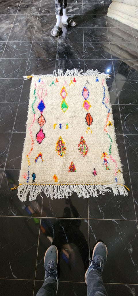 Tapis berbère - Azilal 1.40m x 1m
