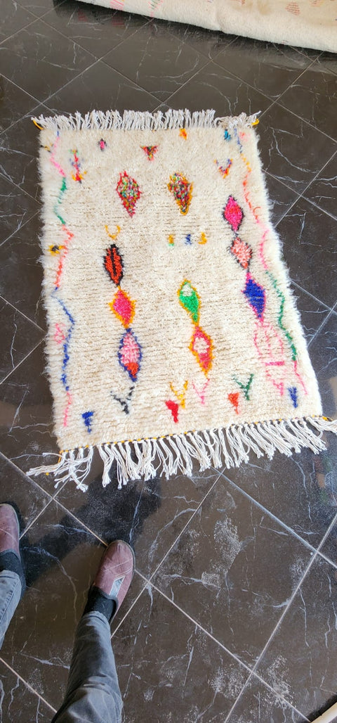 Tapis berbère - Azilal 1.40m x 1m