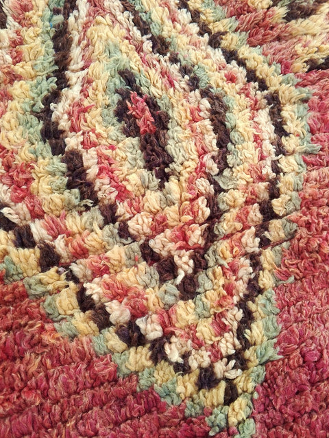 Tapis berbère Azilal Vintage - 2.66m x 1.15m