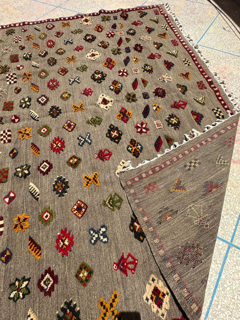 Tapis berbère - Kilim de Taznakht 3.06m x 2.08m