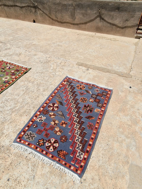 Tapis berbère - Kilim Akhnif de Taznakht 1.10m x 0.70m